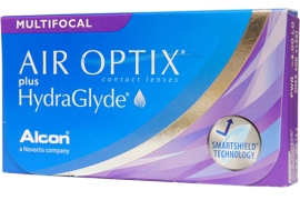 Контактные линзы Air Optix Plus HydraGlyde Multifocal