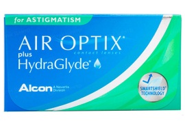 Контактные линзы AIR Optix plus HydraGlyde for Astigmatism