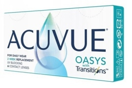 Контактные линзы Acuvue Oasys with Transitions